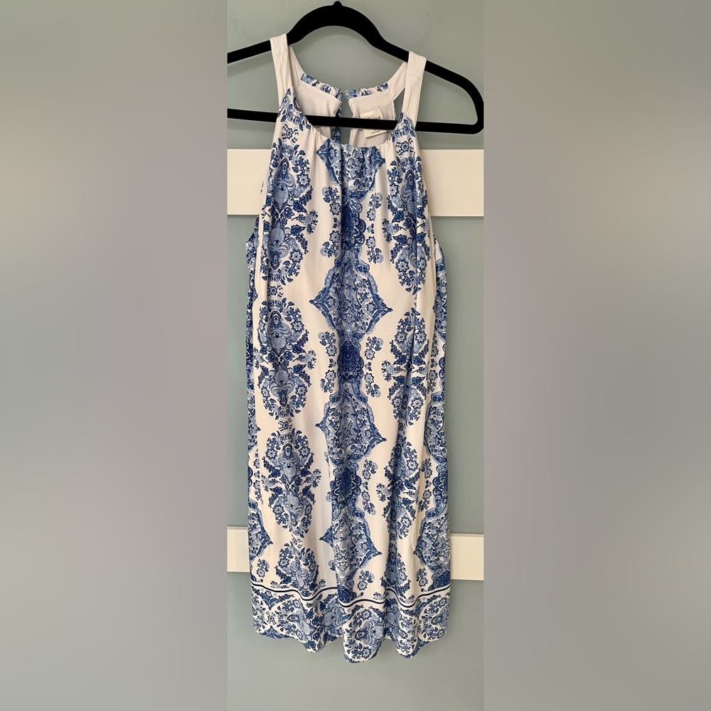 Soma shift dress. Size large fully lined with built in bra Gently worn condition